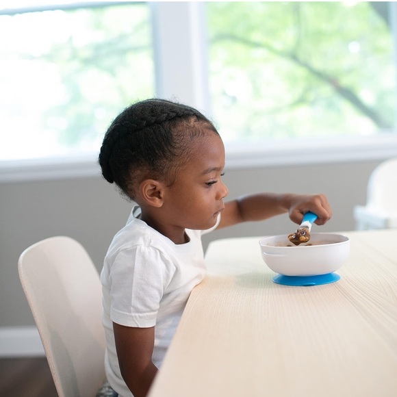 Dr. Brown's No-Slip Suction Bowls - White and Yellow - Picture 7 of 7